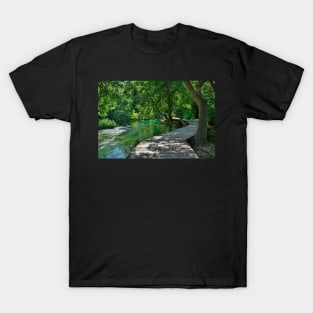 Walkway on the Skradinski Buk Trail T-Shirt